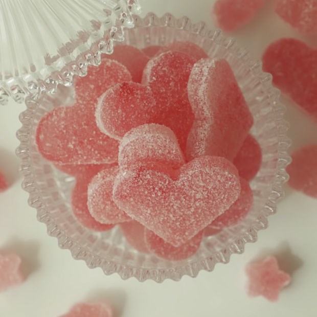 Cách làm kẹo Kuhakoto hoa hồng đơn giản đẹp mắt sang chảnh như đá quý