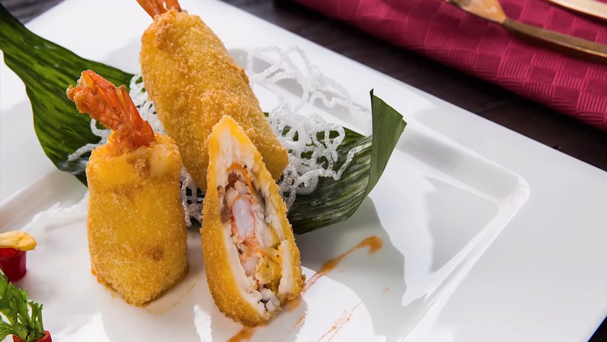 Chả giò tôm thịt cá lóc