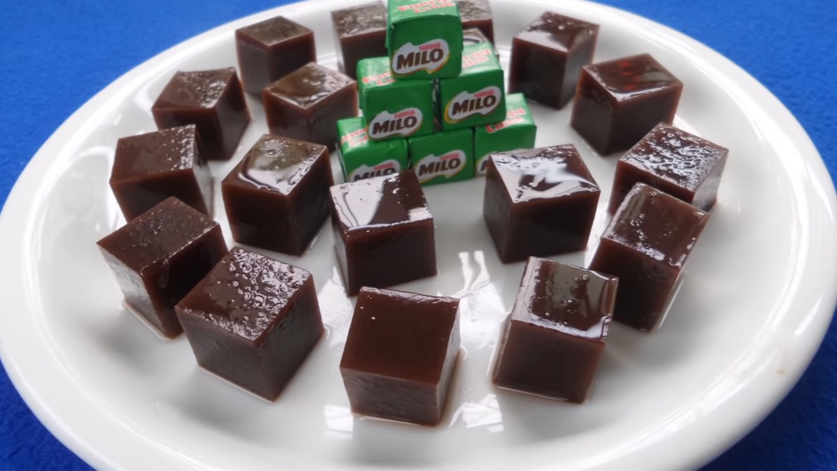 Thạch milo cube