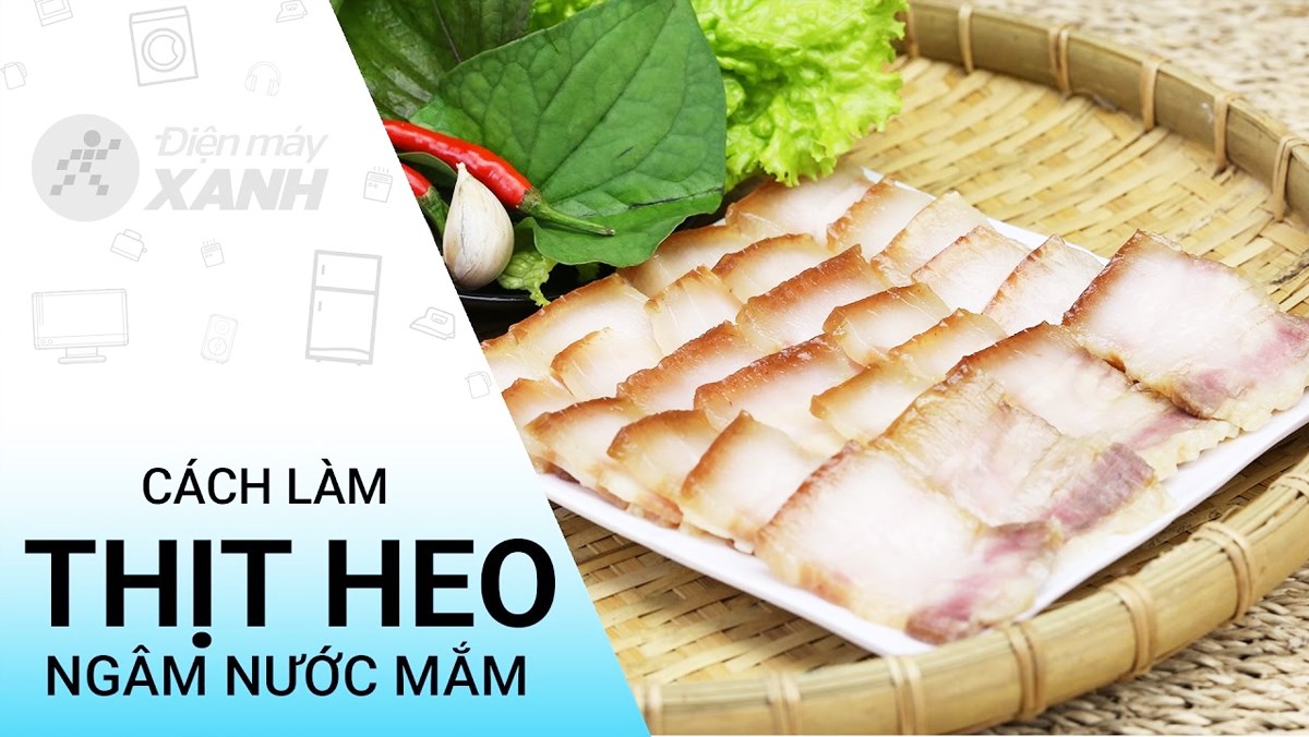 Thịt heo ngâm nước mắm