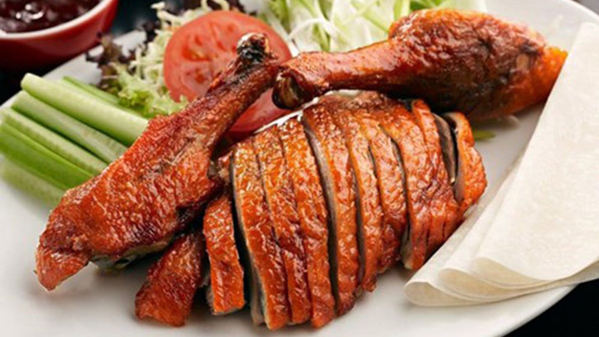 Vịt nướng lá mắc mật