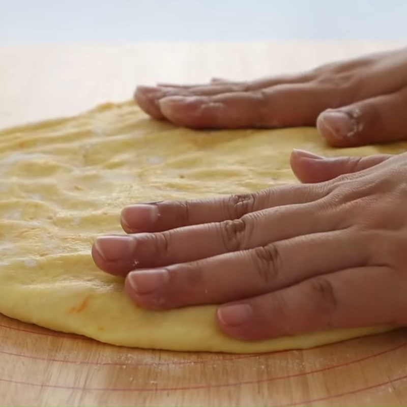 Bước 6 Chia bột Bánh mì cam