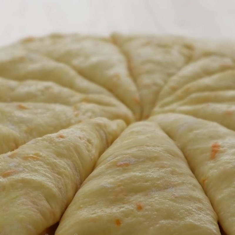 Bước 6 Chia bột Bánh mì cam