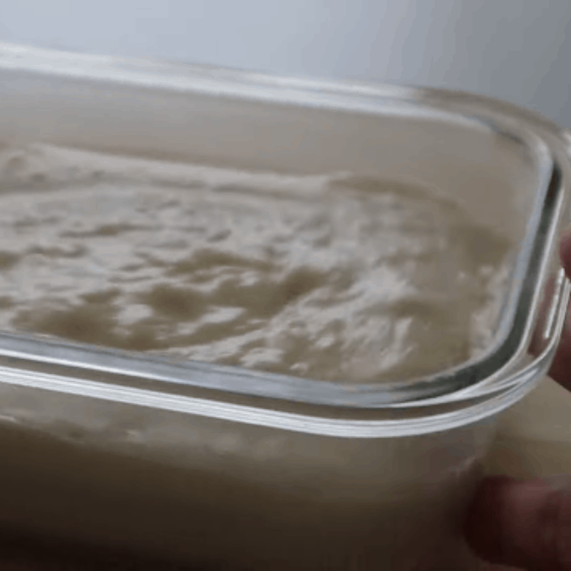 Bước 3 Đổ khuôn Pudding sữa dừa