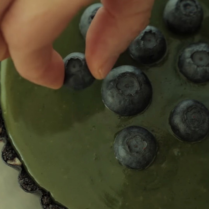 Bước 7 Hoàn thiện bánh Bánh tart oreo matcha