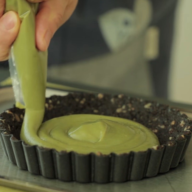 Bước 7 Hoàn thiện bánh Bánh tart oreo matcha
