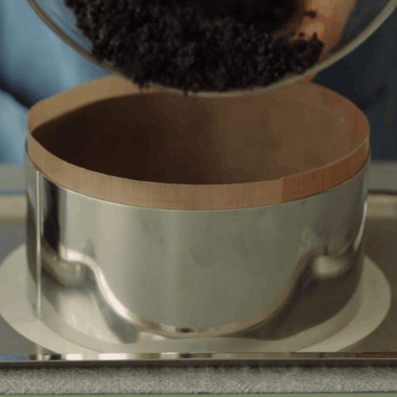 Bước 1 Làm đế bánh Bánh tart chuối socola