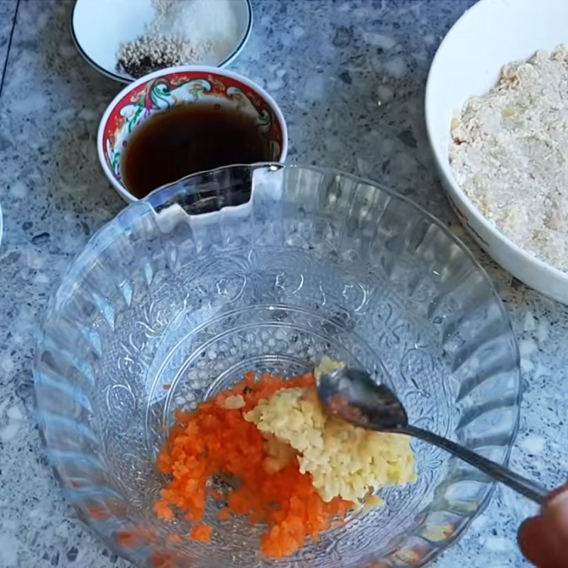 Bước 3 Làm phần trứng Cá rô kho tộ chay