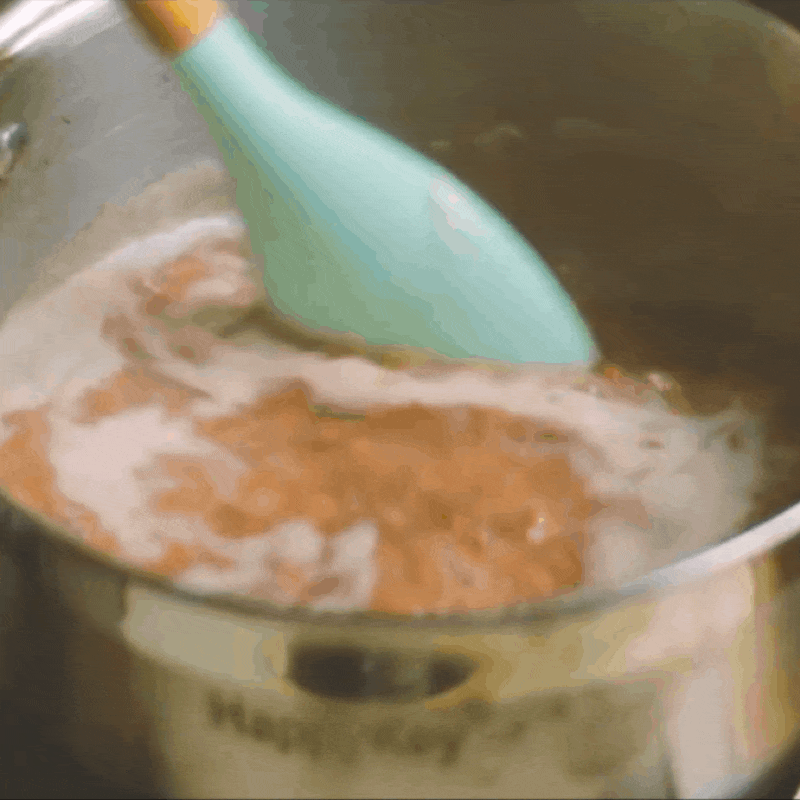 Bước 1 Nấu đậu đỏ Chè trôi nước nhân đậu đỏ