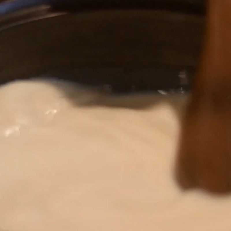 Bước 2 Nấu sữa Sữa đặc từ sữa hạt