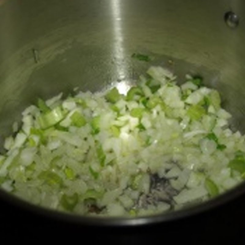 Bước 2 Nấu súp Súp măng tây