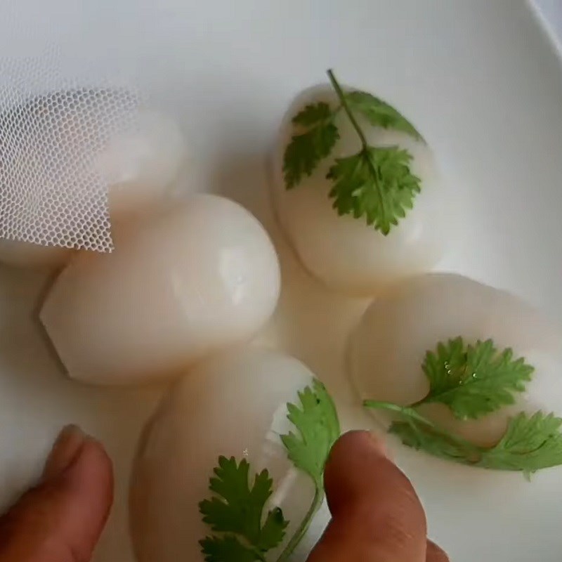 Bước 6 Ngâm trứng Trứng ngâm nước tương chay