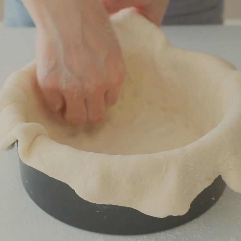 Bước 5 Xếp nhân Pizza Chicago