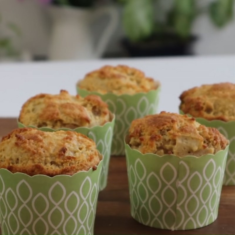 Bước 5 Thành phẩm Muffin táo hạnh nhân