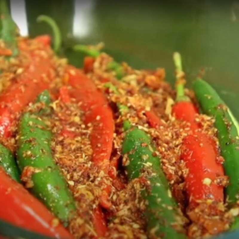 Bước 4 Thành phẩm Kim chi ớt chay