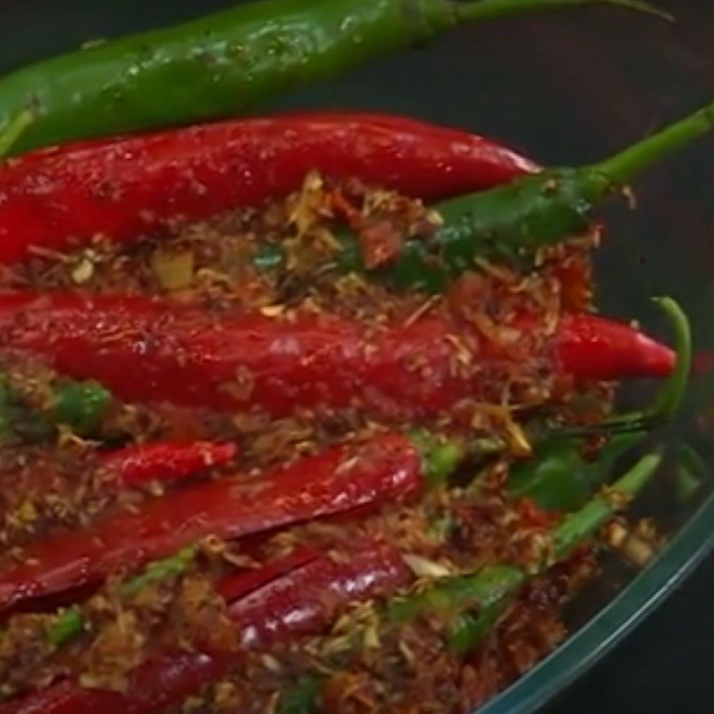 Bước 4 Thành phẩm Kim chi ớt chay