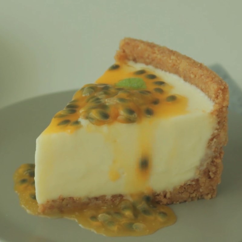 Bước 5 Thành phẩm Cheesecake chanh dây