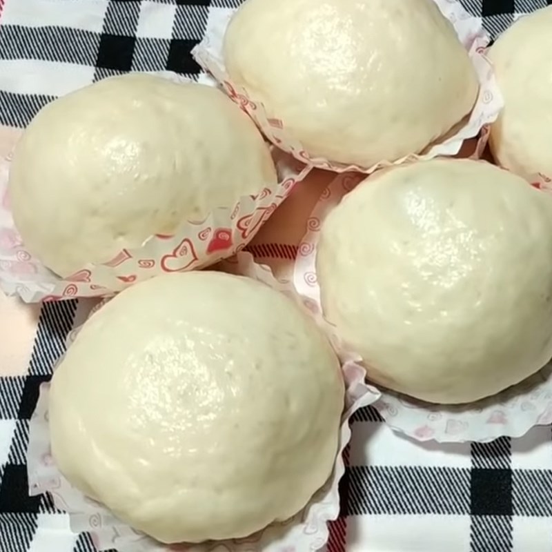 Bước 8 Thành phẩm Bánh bao nhân phô mai sữa