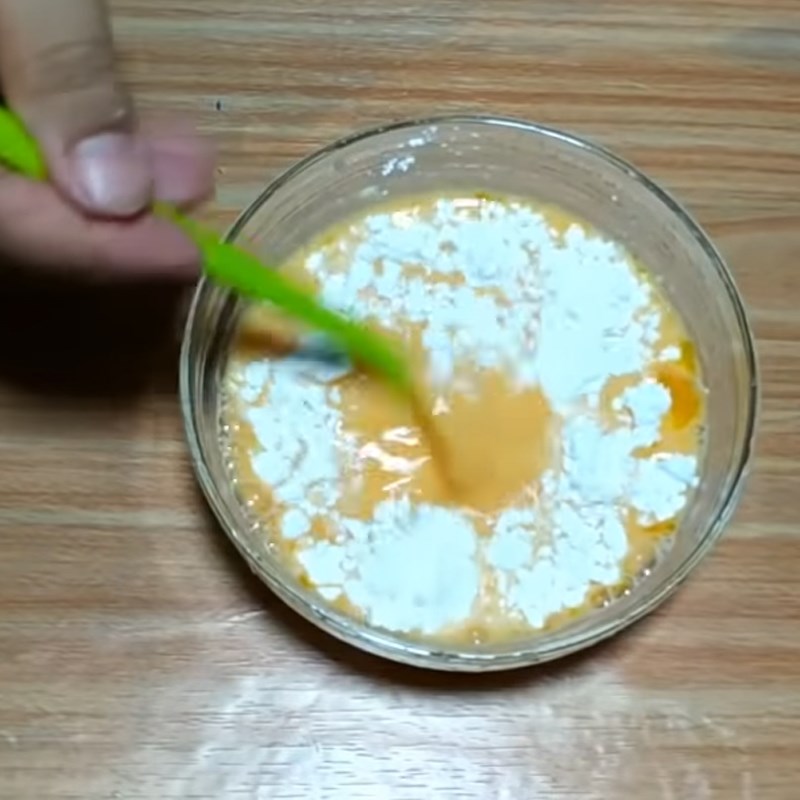 Bước 4 Trộn hỗn hợp nhân bánh Bánh bao nhân phô mai sữa