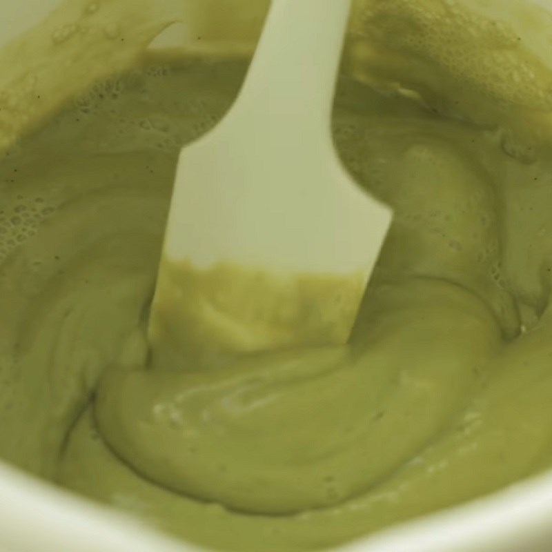 Bước 5 Trộn nhân matcha Bánh tart oreo matcha