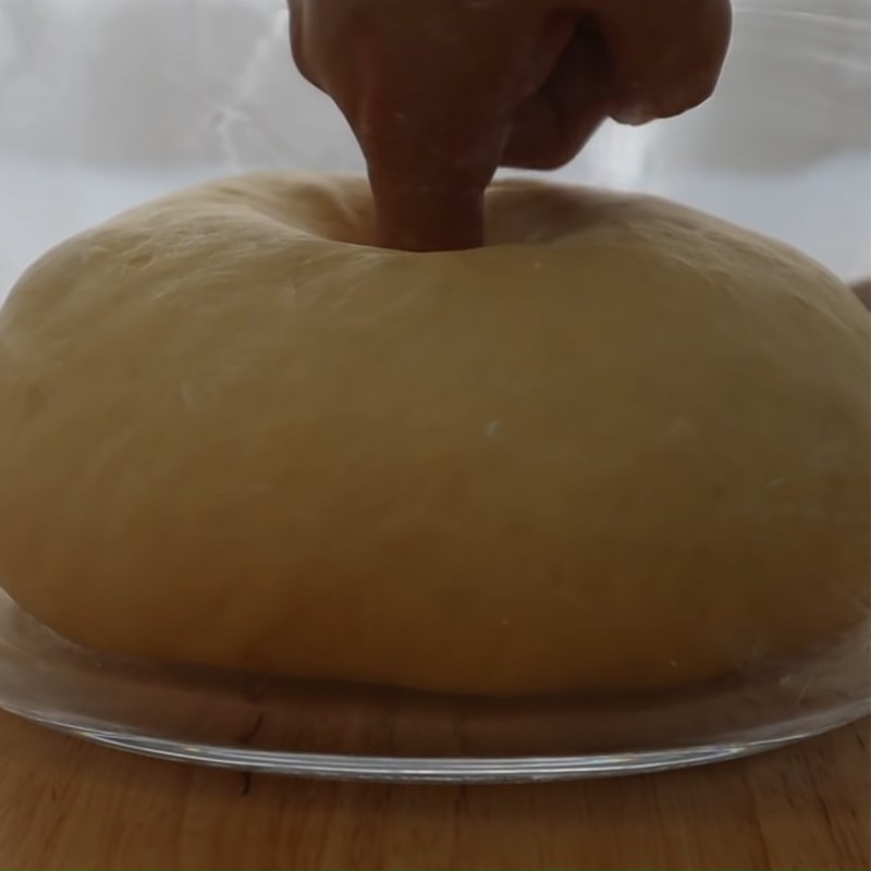 Bước 3 Ủ bột Bánh mì mini bằng chảo
