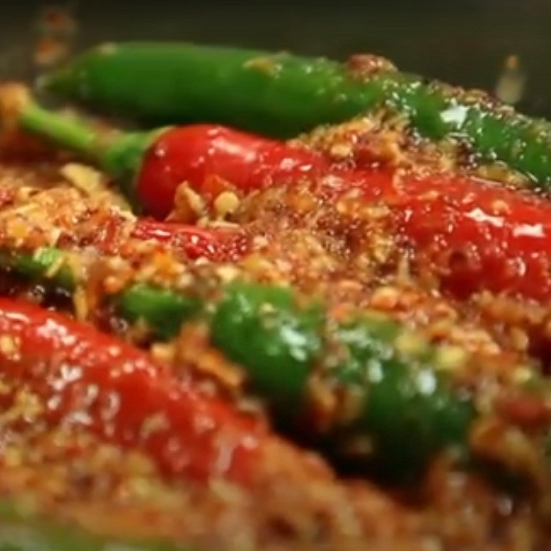 Bước 3 Ướp kim chi Kim chi ớt chay