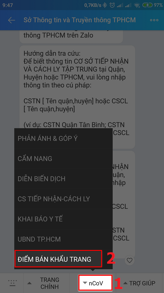 Điểm bán khẩu trang