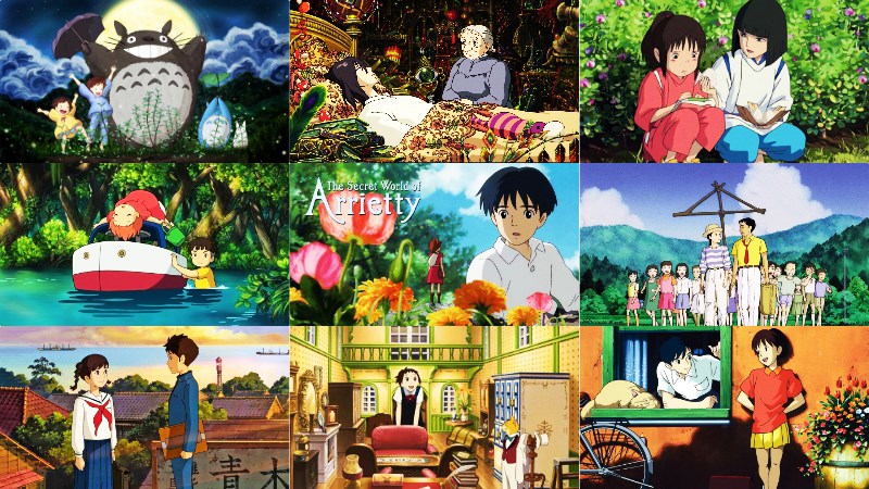 anime Nhật Bản nổi tiếng của Studio Ghibli