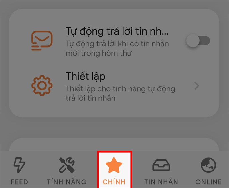 chọn biểu tượng ngôi sao