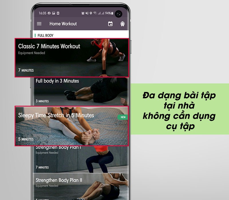 Đa dạng b&agrave;i tập tại nh&agrave; kh&ocirc;ng cần dụng cụ tập