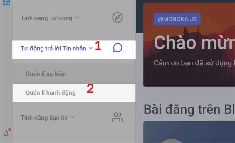 cài tự động trả lời tin nhắn Facebook
