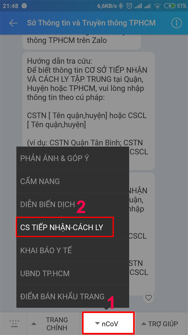 Chọn Ncov