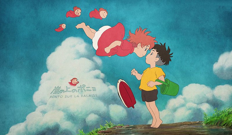 Cô Bé Người Cá Ponyo (Ponyo on the Cliff by the Sea)