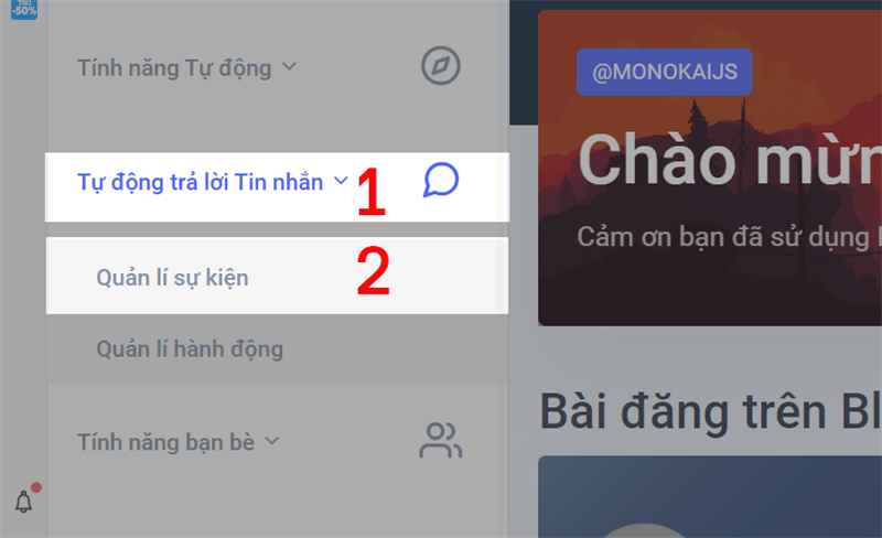 cài tự động trả lời tin nhắn Facebook