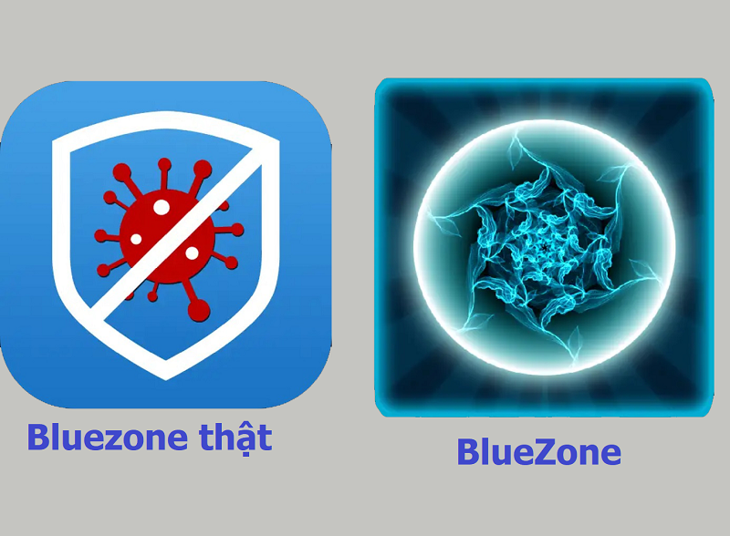 Ph&acirc;n biệt Bluezone thật