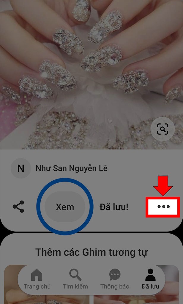 chọn dấu 3 chấm