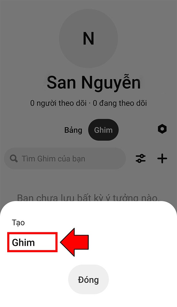 chọn Ghim