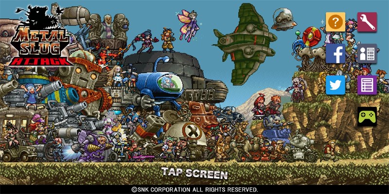 Âm thanh và đồ hoạ METAL SLUG ATTACK