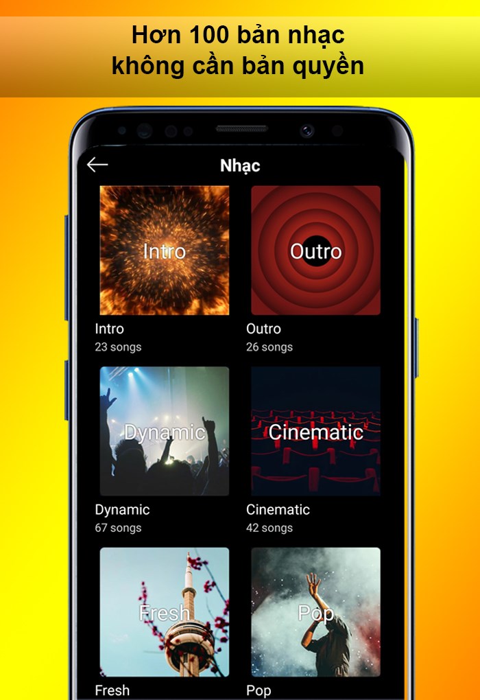 Hơn 100 bản nhạc kh&ocirc;ng cần bản quyền