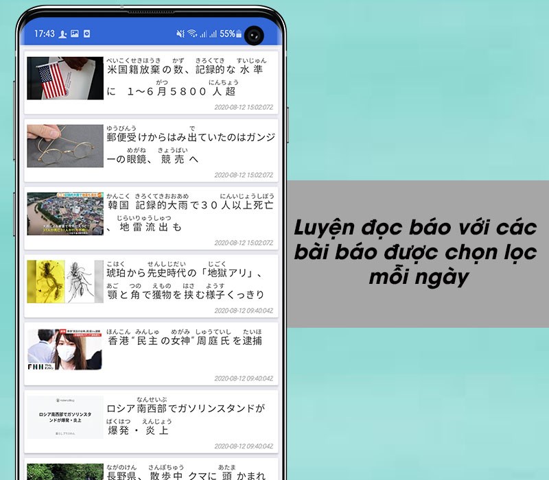 Luyện đọc b&aacute;o với c&aacute;c b&agrave;i b&aacute;o được chọn lọc mỗi ng&agrave;y