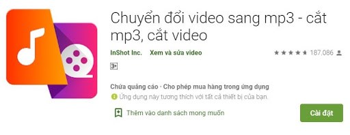 TikTok thành nhạc chuông bằng Video to MP3 Converter