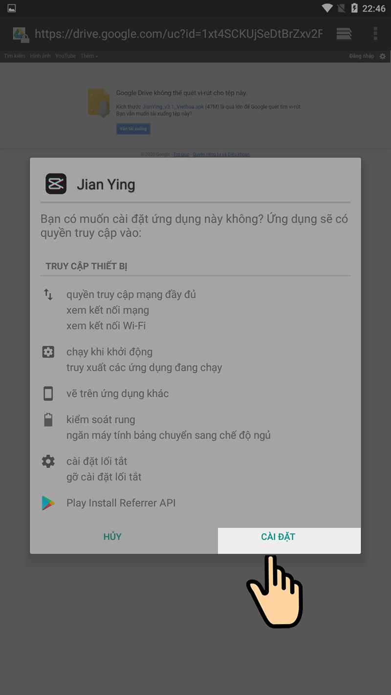 Hướng dẫn tải ứng dụng Jianying v3.1 phiên bản Việt hóa