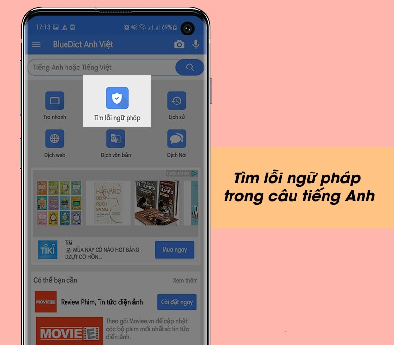 Tìm lỗi ngữ pháp trong câu tiếng Anh