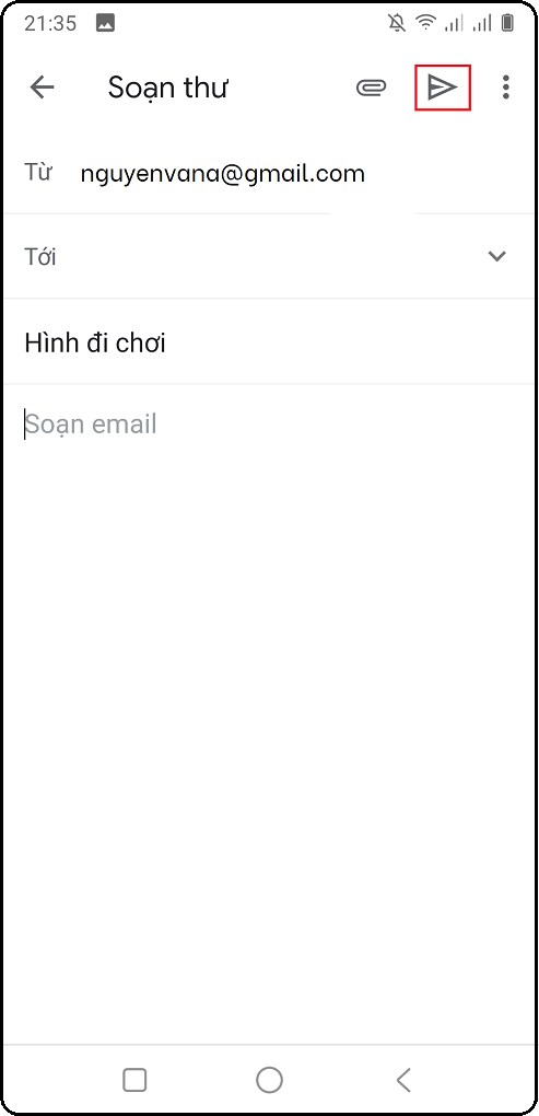 gửi email