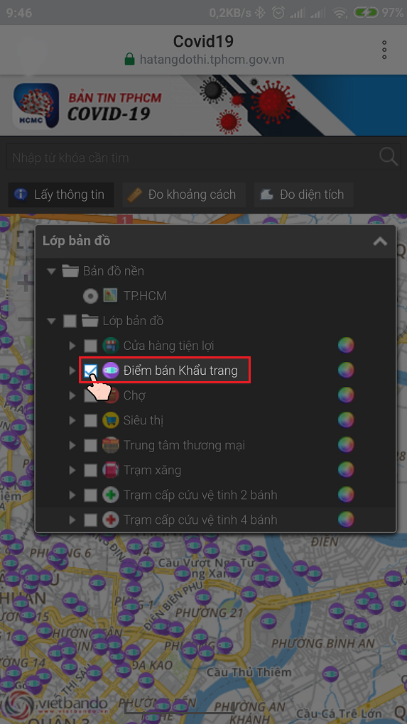 Tích điểm bán khẩu trang