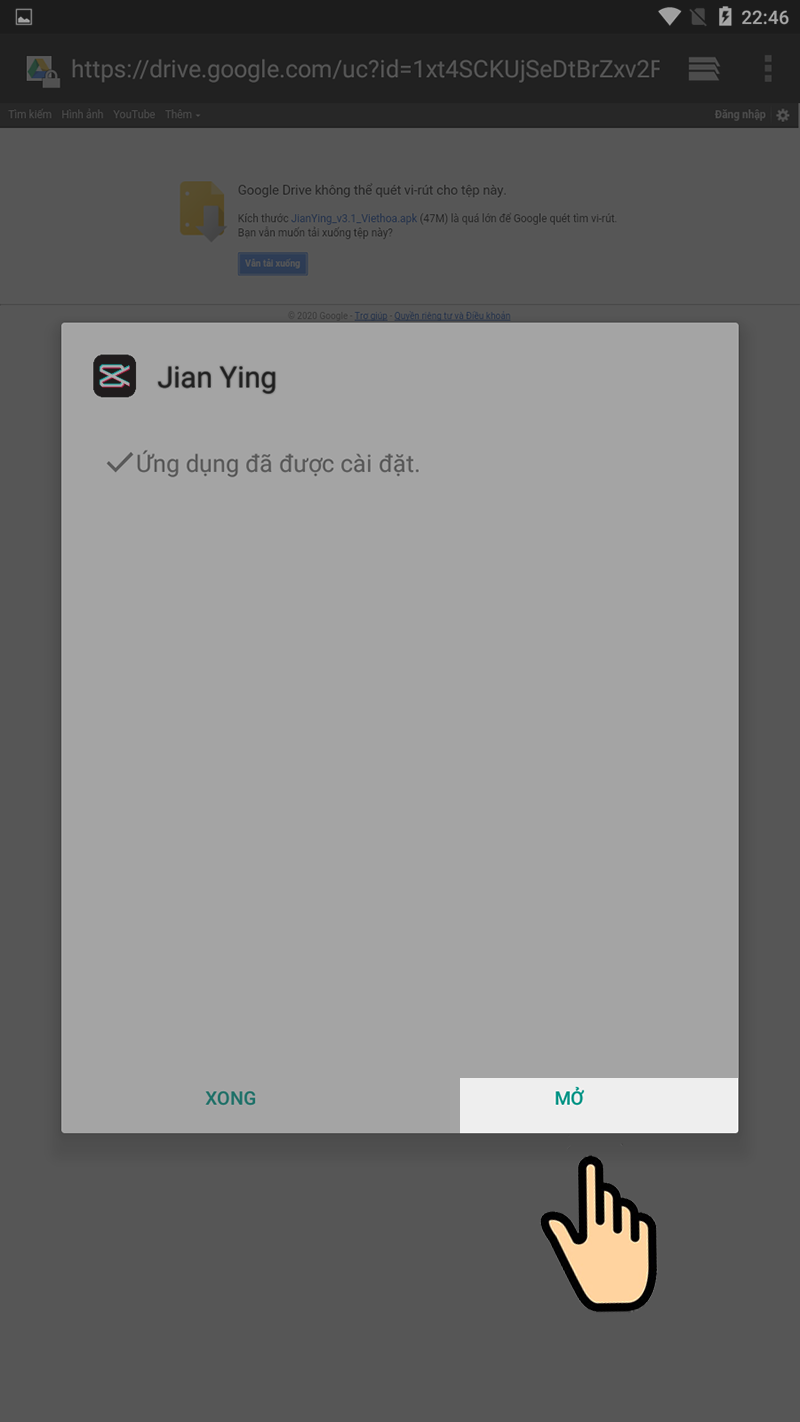Hướng dẫn tải ứng dụng Jianying v3.1 phiên bản Việt hóa