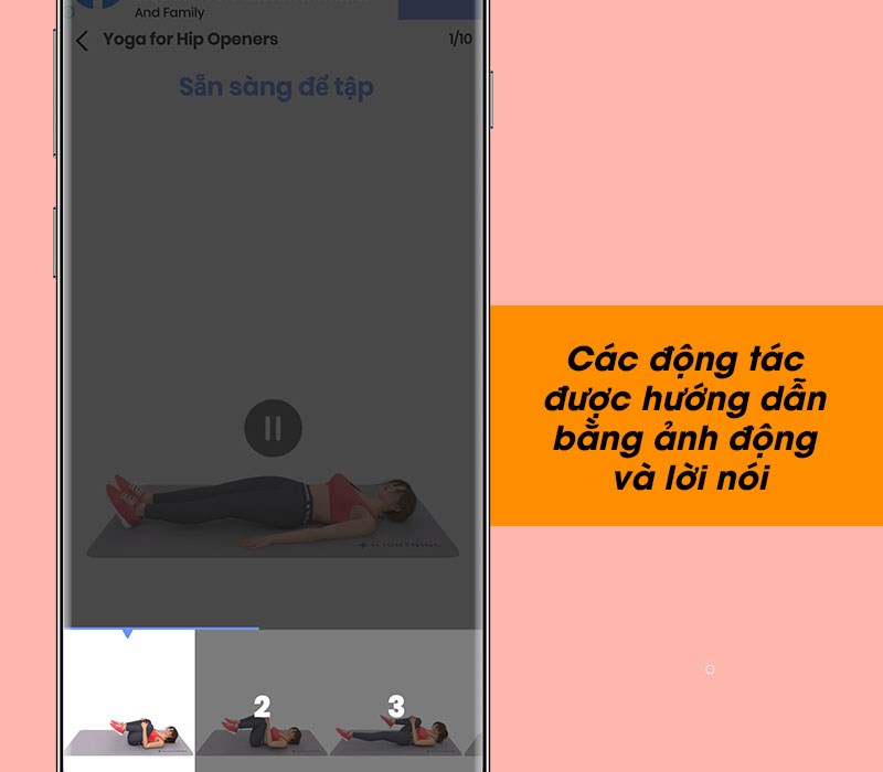 C&aacute;c động t&aacute;c được hướng dẫn bằng ảnh động v&agrave; lời n&oacute;i