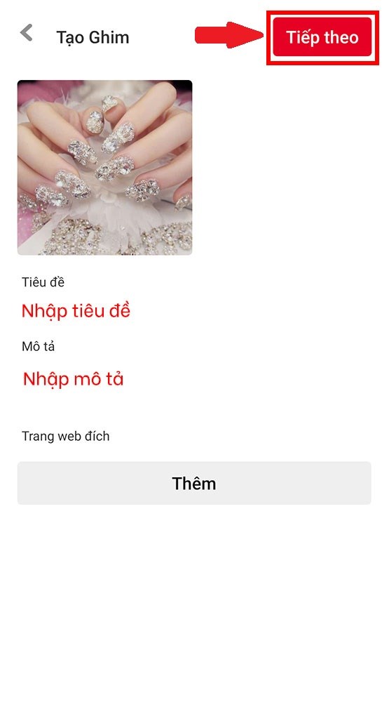 Đặt tiêu đề và mô tả cho câu chuyện của bạn