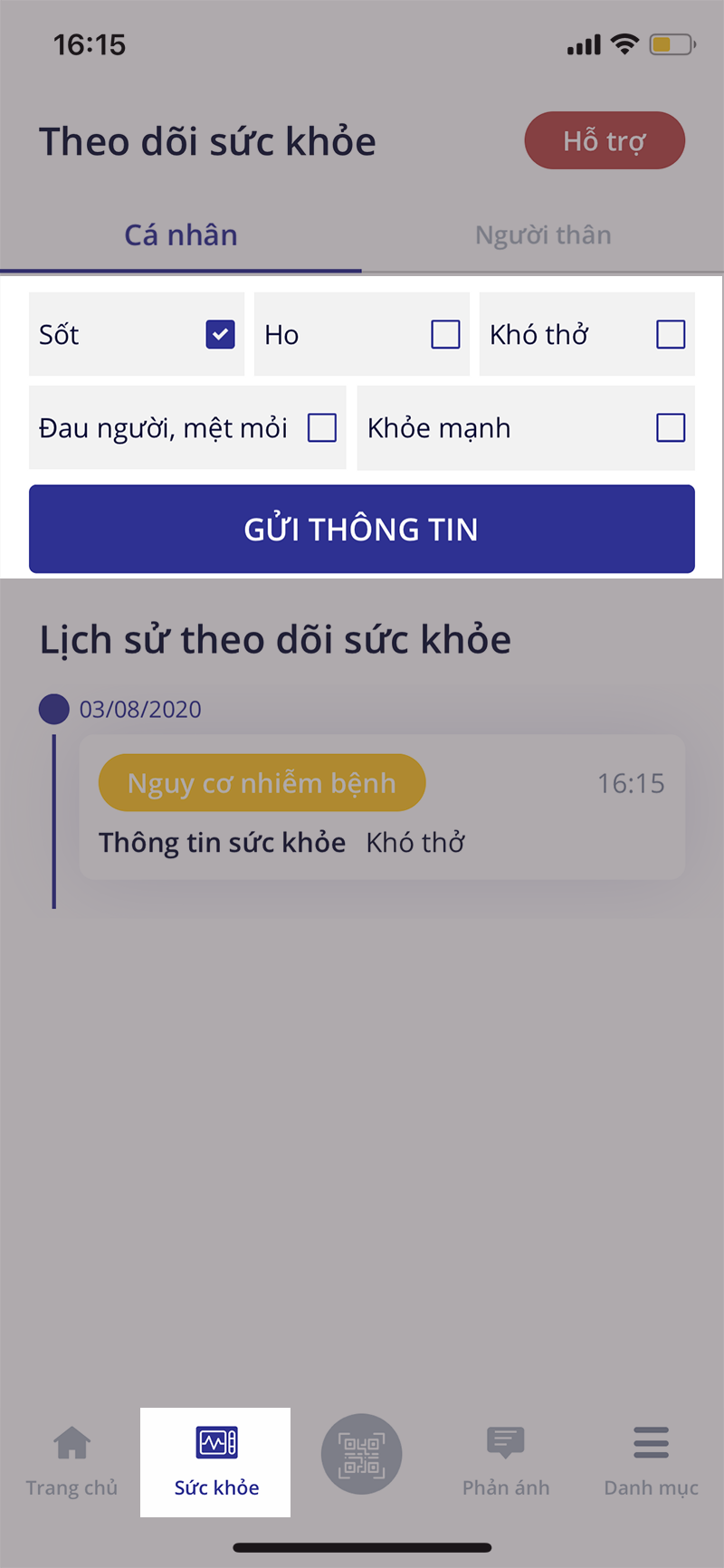 ứng dụng ncovi