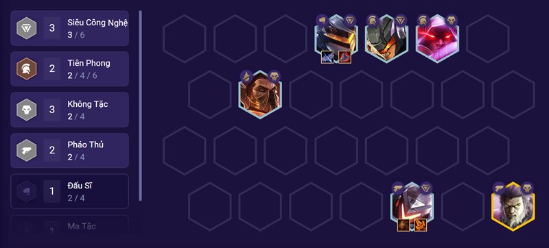 Đội h&igrave;nh giữa trận